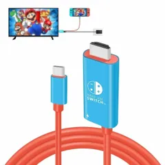 スイッチ ドック＆交換ケーブル4K&1080解像度/HD変換/TVモードのサムネイル