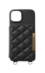 iPhone14 アイフォン14 ケース カバー おしゃれ 可愛い 3. アイボリーブラック ブラック 黒