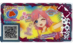 【中古】ひみつのｱｲﾌﾟﾘ･ｱｲﾌﾟﾘﾊﾞｰｽ V1-085[★3]：アイプリバースミラクルムーンオレンジ