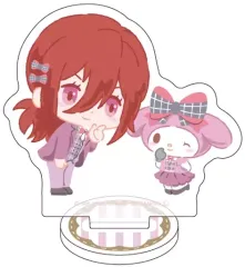 【中古】アクリルスタンド・アクリルパネル 千切豹馬×マイメロディ 「アクリルぷちスタンド ブルーロック×サンリオキャラクターズ 02.パーティーver ミニキャライラスト」