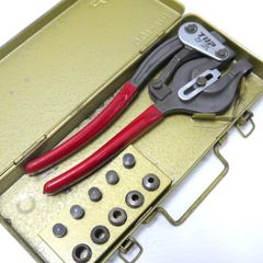 トップ工業 TOP ハンドパンチセット PU-105 板金 レザー 穴あけ 穴抜き 加工 ≡DT6430のサムネイル