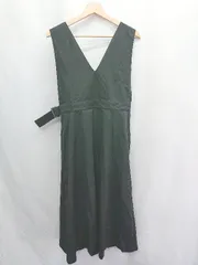 ◇ ⊂ URBAN RESEARCH DOORS アーバン リサーチ ドアーズ 膝下丈 ワンピース サイズF ブラック系 レディース E  【1503060013212】