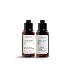 ロクシタン(L'OCCITANE) ピュアフレッシュ トライアル シャンプー コンディショナー セット ミニサイズ トラベルサイズ クール ひんやり 女性用 男性用 人気 スカルプケア ファイブハーブス ピュアフレッシュネスシリーズが処方を変えてリニューアル 