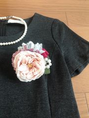 オールドローズのcorsage