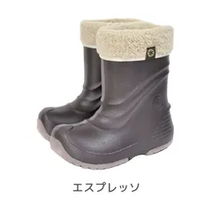 【新品】POOKIES プーキーズ スノーシューズ エスプレッソ ブラウン 茶色 スノーブーツ スノトレ もこもこ かわいい キッズ用 子ども用 レインブーツ 長靴