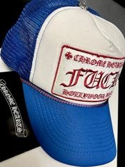 クロムハーツオールドモデルシルバーコンチョFUCKトラッカーキャップ希少カラー