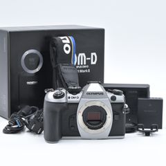 OLYMPUS オリンパス OM-D E-M1 Mark II ボディ シルバー ミラーレス一眼レフカメラ【中古】