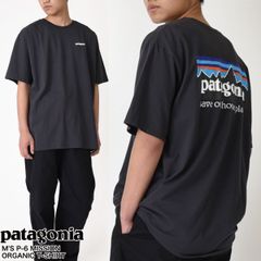 新品タグ付 Patagonia パタゴニア 半袖 Tシャツ 黒 ブラック M'S P-6 MISSION ORGANIC T-SHIRT Ink Black (INBK) 37529 当店管理番号 94948588