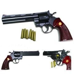 美品 PYTHON 357 2丁 エアコッキング ガス シルバー ブラック - メルカリ