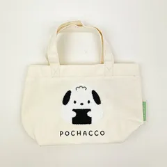 サンリオ ポチャッコ 帆布サガラ刺繍ミニトートバッグ おにぎりシリーズ  Sanrio