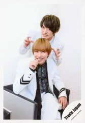 【中古】生写真(ジャニーズ) Travis Japan/中村海人・川島如恵留/膝上・衣装白.黒・中村右手口・川島両手パー/「Travis Japan LIVE TOUR 2020 ENTER 1234567」グッズオフショット/公式生写真