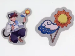 【中古】シール・ステッカー 土井半助 「劇場版 忍たま乱太郎 ドクタケ忍者隊最強の軍師 in ナンジャタウン 開幕!“忍”形劇の段 ステッカーコレクション(2枚入り)/(弐)」