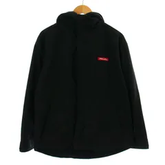 ミルクフェド MILKFED. TAION JACKET ジャケット フード ロゴワッペン S 黒 ブラック  /KLのサムネイル