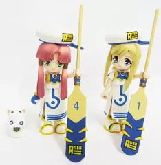 【中古】フィギュア ARIAカンパニーSDフィギュア(灯里・アリシア・アリア社長) ｢PS2ソフト ARIA The NATURAL｣ 限定版同梱品