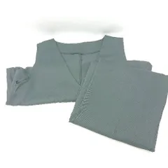 ◇ ⊂ La-gemme ラジェム セットアップ上下 サイズL ブラック系 レディース E  【1501230014922】