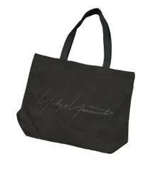 Yohji Yamamoto コットン ロゴ トートバッグのサムネイル