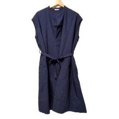le glazik(ル グラジック) ワンピース サイズ36 S レディース - ネイビー ノースリーブ/ロング