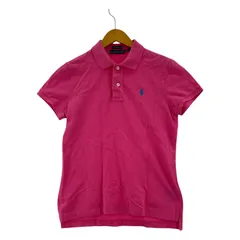 Ralph Lauren ラルフローレン ワンポイント刺繍ポロシャツ sizeL/ピンク
