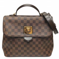 ルイヴィトン　Louis Vuitton　ダミエ　ベルガモMM　N41168　2way　バッグ　ハンドバッグ　ショルダーバッグ　レディース　美品