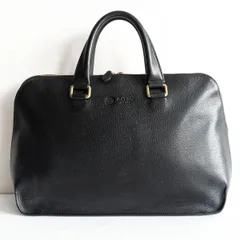 【高級品】GANZO 【GD (ジーディー)ブリーフケース】ビジネス バッグ ブラック レザー 2305084のサムネイル