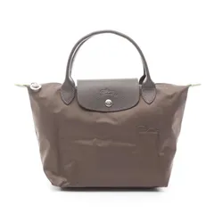 ロンシャン Longchamp トートバッグ ル プリアージュ グリーン S トップハンドル L1621919813 テラ ナイロン レザー ルプリアージュトップハンドルバッグ レディース 新品