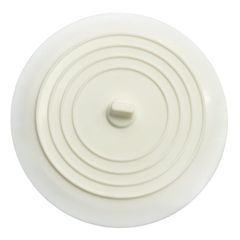 【在庫セール】洗面台/キッチン/風呂など適用 流し排水用 浴槽ストッパー 止水 シリコン製 15.5cm 1個入り ふた (ホワイト) ふた 排水口 止水フタ 排水溝 シンク DFsucces