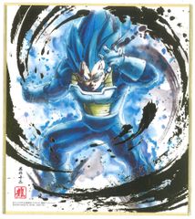 BANDAI 드래곤 볼 색지 ART 복각 스페셜/2487751 슈퍼 사이어인 갓 슈퍼 사이어인 진화 베지터 12