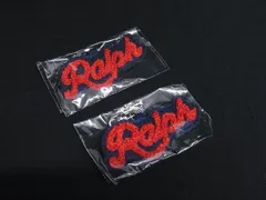 ■未開封■新品■未使用■ RALPH LAUREN ラルフローレン キーホルダー バッグチャーム 2点セット まとめ売り レッド系 DJ8474