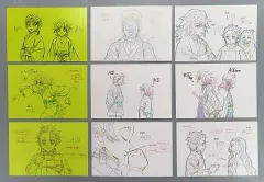 【中古】ポストカード 兄妹の絆・浅草編 予告原画ポストカード9枚セット 「鬼滅の刃×ufotable Cafe 竈門炭治郎 立志編 特別編集版放送記念コラボレーションカフェ」