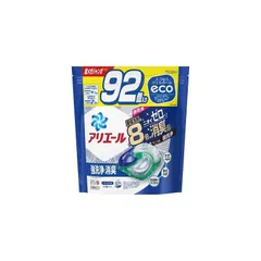 ✨ふみです✨新品未使用 アリエール 超メガジャンボサイズ✨  92個入 × P&G アリエールジェルボールプロ つめかえ 超メガジャンボサイズ