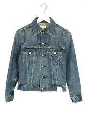 ハイク HYKE denim jacket type3 デニムジャケット 1 ブルー 長袖 USED加工 色落ち加工 アウターのサムネイル