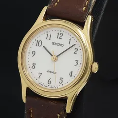 SEIKO セイコー AVENUE アベニュ-8E38-5000 シ戸製腕時計 楽天