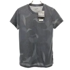 PUMA プーマ 総柄 半袖 Tシャツ M グレージュ レディース 古着