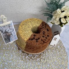 シフォンケーキ ハーフ＆ハーフ