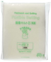 【在庫処分】バイリーン キルト芯 両面接着タイプ 100cm幅×長さ1m 白 MRM-1P