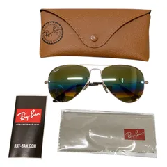 AT-188 Ray-Ban レイバン サングラス RB3024 ティアドロップ  ミラーコート ゴールド べっ甲柄