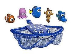 [중고] SwimWays 디즈니 파인딩 돌리 쉘 레이스 다이브 게임 장난감 8" 멀티 컬러 25166