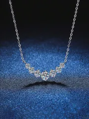 ジュエリー レディース ネックレス ペンダント シルバーネックレス キュービックジルコニア ジュエリー 1個入り