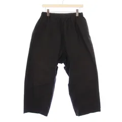 アーツ&サイエンス ARTS & SCIENCE ARTS&SCIENCE 23SS コットンナイロンイージーパンツ ワイド ウエストゴム 3 黒 ブラック 0231-U3023-5004 /BBのサムネイル