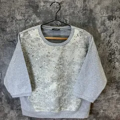 マックスアンドコー　MAX&co ニットコンビスウェットトレーナー ニット・カーディガン - MAX&Co. | マックス アンド コー公式