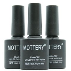 MOTTERY トップコート ノンワイプタイプ 10ml 3本セット