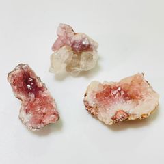 ピンクアメジスト　原石　3点セット
