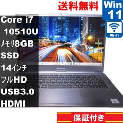 FRONTIER NSC190【SSD搭載】　Core i7 10510U　【Windows11 Home】MS 365 Office Web／充電可／Wi-Fi／USB3.0／HDMI／長期保証 [93333]