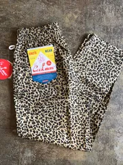 COOKMAN CHEF PANTS 新品 レオパード柄 ベージュ　ヒョウ柄のサムネイル