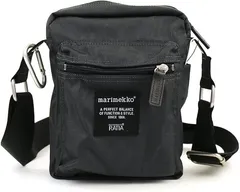 マリメッコ marimekko ROADIE CASH&CARRY (ローディ キャッシュ＆キャリー) ショルダーバッグ ブラック バッグ 旅行 トラベル