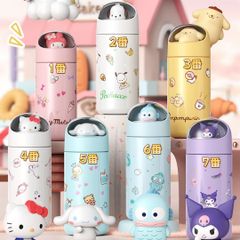新品 未使用 子供 可愛い 水筒 カップ 通学用 学生 ハローキティ/マイメロディ/クロミ ステンレスカップ 魔法瓶 保温保冷 水筒 350ml