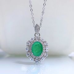 天然 A貨 翡翠 グレーグリーン 老坑 ペンダントトップ 超厚 高透明