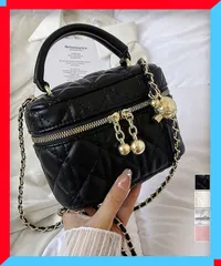 新品 キルティングショルダーバッグ ミニバッグ スクエアバッグ軽量 お出掛けPUかばん 肩掛け鞄韓国お洒落