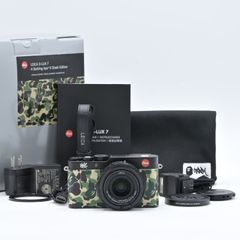 Leica ライカ D-LUX7 A BATHING APE x STASH EDITION ブラック コンパクトデジタルカメラ【中古】