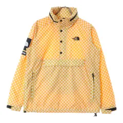 SUPREME (シュプリーム) 11SS ×THE NORTH FACE Windbreaker Pullover ウィンドブレーカー プルオーバー タクシーチェック ジャケット イエロー NP01110